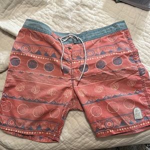 KATIN USA Patterned Surf Trunks 33